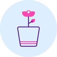 Flower Pot Vector Icon