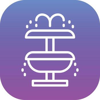 Fountain Vector Icon