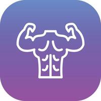 Back Muscle Vector Icon