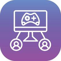 Game Viewers Vector Icon