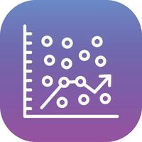 Scatter Graph Vector Icon