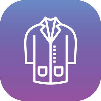 largo Saco vector icono