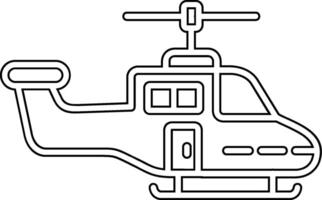 Heliciopter Vector Icon