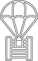 Parachute Vector Icon