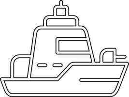 Ship Vector Icon