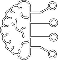 Artificial Intelligence Vector Icon