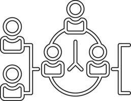 Hierarchy Vector Icon