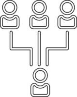 Hierarchy Vector Icon