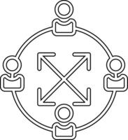 Hierarchy Vector Icon
