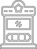 Ticket Box Vector Icon