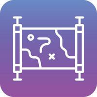 Army Map Vector Icon