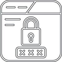 Password Vector Icon