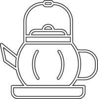 Tea Pot Vector Icon