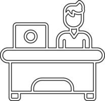 Workaholic Vector Icon