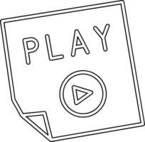 Play Vector Icon