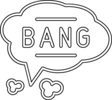 Bang Vector Icon