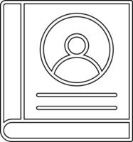 familia libro vector icono