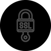 icono de vector de ssl