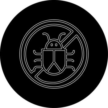 icono de vector de error