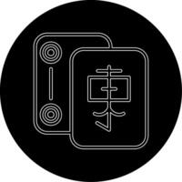 Mahjong Vector Icon