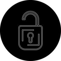 Open Padlock Vector Icon