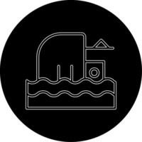 Shipwreck Vector Icon