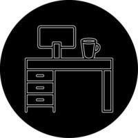 Desk Vector Icon