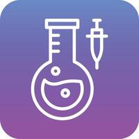 Flasks Vector Icon