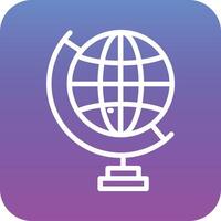 Globe Stand Vector Icon