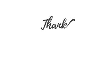 Thank you animation video motion graphic, reveal text drop liquid technique , thank you text animation