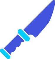 icono de vector de cuchillo