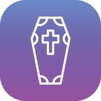 Coffin Vector Icon