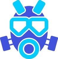 Gas Mask Vector Icon