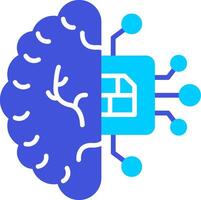 Artificial Intelligence Vector Icon