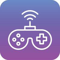 Wireless Joystick Vector Icon