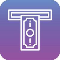 Cash Withdrawal Vector Icon