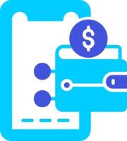 Digital Wallet Vector Icon