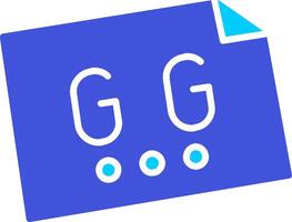 Gg Vector Icon