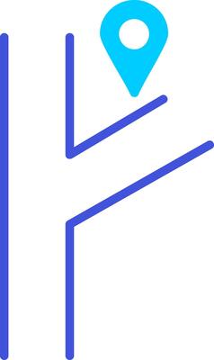 Junction Vector Icon