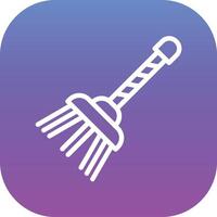 Broom Cleaning Vector Icon