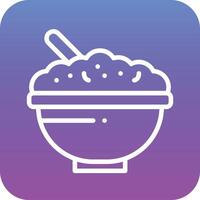 Cereal Bowl Vector Icon