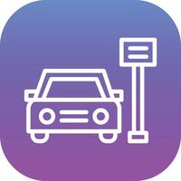 Parking Area Vector Icon