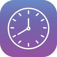 Clock Vector Icon