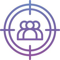 User Target Vector Icon