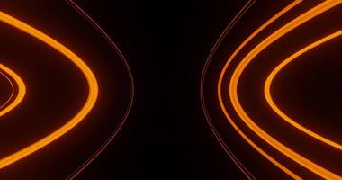 3d abstract bending reality futuristic neon background, ultraviolet glowing lines, laser rays, speed of light. Looping seamless animation video
