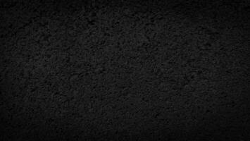 Black wall texture rough background dark concrete floor or old grunge background with black photo