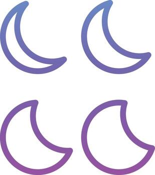 Moonphase Vector Icon