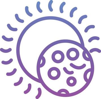 Eclipse Vector Icon