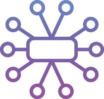 Mind Map Vector Icon