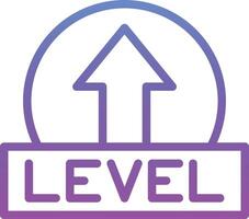 Level Up Vector Icon